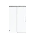 Frameless Single Sliding Soft Close Shower Doors, 5/16" Sgcc Tempered Glass by HouseOfZazla