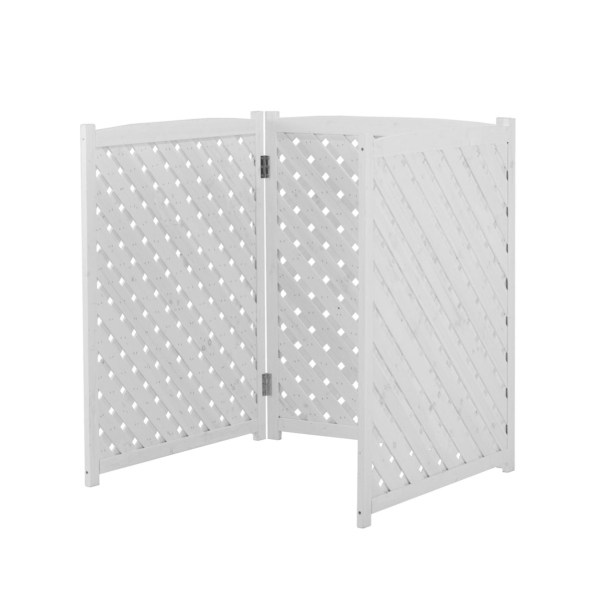 Outdoor 3 Panel Air Conditioner Fence Screen, photo 16 of 19