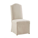 Dining Chair With Skirts (Set of 2) - Beige by HouseOfZazla