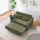 Pull Out Sofa With Movable Tabletop And USB Ports