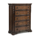 5 Drawer Chest - Brown / Coffee by Unique Piece Furniture
