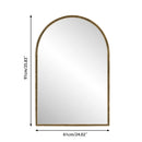 Arched Mirror With Shatterproof Glass by Unique Piece Furniture