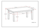 Eastwood - Handcrafted Dining Table by Unique Piece Furniture