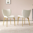 Dining Chairs (Set of 2) - Beige by Unique Piece Furniture