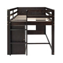 Loft Bed With Cabinet And Shelf by HouseOfZazla