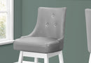 Swivel Stool Bar Height, Transitional (Set of 2) by HouseOfZazla
