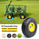 3-in-1 Oversized Steel Garden Cart by HouseOfZazla