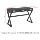 Crossmark - Campaign Desk - Dark Gray