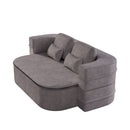 2 In 1 Foldable Sofa Bed With Multi Functional Blanket, Floor Lounge Sofa by HouseOfZazla