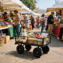 Solid Wheels Garden Cart Wagon by HouseOfZazla