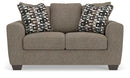 Triston-Peaks - Loveseat - Suede by Unique Piece Furniture