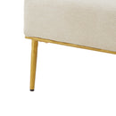 Modern Elegance Accent Chair With Curved Backrest by HouseOfZazla