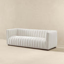 April - Mid-Century Modern Luxury Tight Back Boucle Couch by HouseOfZazla