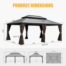 14x20FT Hardtop Gazebo