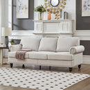 83" Modern Classic Design with Nails Living Room Three Seater Sofa