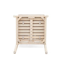 Cordoba Dining Chair Set of 2 - Comfortable Armless Beige Chairs by HouseOfZazla