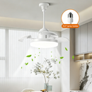 Bulb-Type Small Ceiling Fan with Retractable Blades and Remote Control by HouseOfZazla