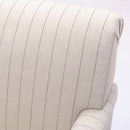 Sylvia - Striped Arm Chair - Natural by HouseOfZazla