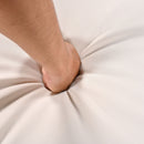 Adjustable Outdoor Wicker Double Rocking Chair with Coffee Table, Suitable for Backyard, Garden, Poolside.