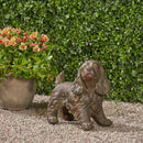 Josie Dog Cast Stone Garden Statue by HouseOfZazla