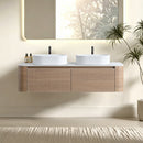 Erba 60 Inch Bathroom Vanity with Sink in Honey