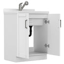 Kyle - Laundry Cabinet & Faucet And Stainless Steel Sink by Unique Piece Furniture