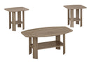 Table Set, Coffee, End, Side, Accent For Living Room (Set of 3) by HouseOfZazla
