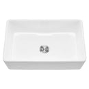 33.5x20 in Farmhouse Sink Undermount Kitchen Single Bowl Basin Fireclay by HouseOfZazla
