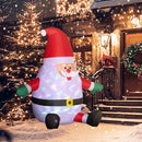 Outsunny Inflatable Christmas Santa Claus