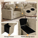 5-Seat Modular Sectional Sofa Couch