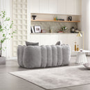 Cozy Beanbag Chair With High Resilience Foam Core For 2 by Unique Piece Furniture