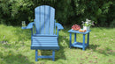 Outdoor Adjustable Lounge Chair with Cup Holder