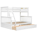Bunk Bed With Drawers, Convertible Storage Bed by HouseOfZazla