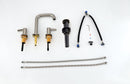 Bathroom Faucet For Bathroom Sink With Two Handles, Pop Up Drain And Supply Lines by HouseOfZazla