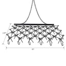 5FTX4.5FT Heavy-Duty Steel Drag Harrow
