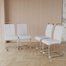 Modern Dining Chairs With Padded Seat, High Back by Unique Piece Furniture