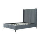 Promenade - Bed With Upholstered Headboard And Slats by HouseOfZazla