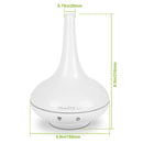 200ml Cool Mist Humidifier Ultrasonic Aroma Essential Oil Diffuser w/7 Color LED Lights Waterless Auto Off for Office Home Room Study Yoga Spa