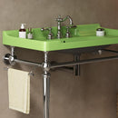 VICI 36" Bathroom Ceramic Basin with 3 Pre-Drilled Holes by HouseOfZazla