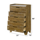 Garcia - Chest - Light Brown by Unique Piece Furniture