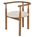 Modern Dining Chair Set of 2 with Solid Wood Legs by HouseOfZazla