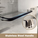 Double Sliding Shower Door With Explosion Proof Film by HouseOfZazla