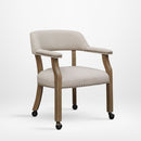 Monroe - Dining And Game Chair - Beige by HouseOfZazla