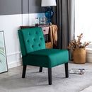 Reese - Living Room Armless Button Tufted Pattern Accent Chair (Set of 2) by Unique Piece Furniture