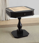 Bishop - Reversible Chess Checker Game Table With Game Tray (Chess Fingures Not Included) by Unique Piece Furniture