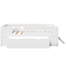 Platform Bed With Guardrail And Drawer by HouseOfZazla