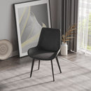 Modern Dining Chair Living Room Metal Leg Dining Chair (Set of 2) by HouseOfZazla
