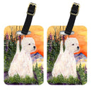 Westie Luggage Tag