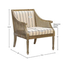 Isla - Accent Armchair Accents - Beige by Unique Piece Furniture