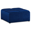 Avalon - Square Coffee Table, Storage Ottoman by HouseOfZazla